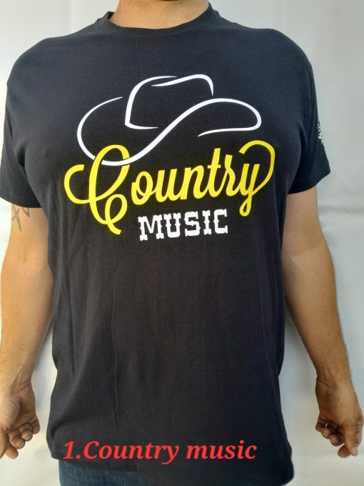 Tee-Shirt        --"Country Music"--