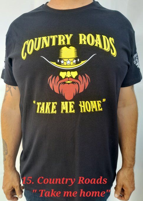 Tee-Shirt       --"Country Roads -Take me home-"--