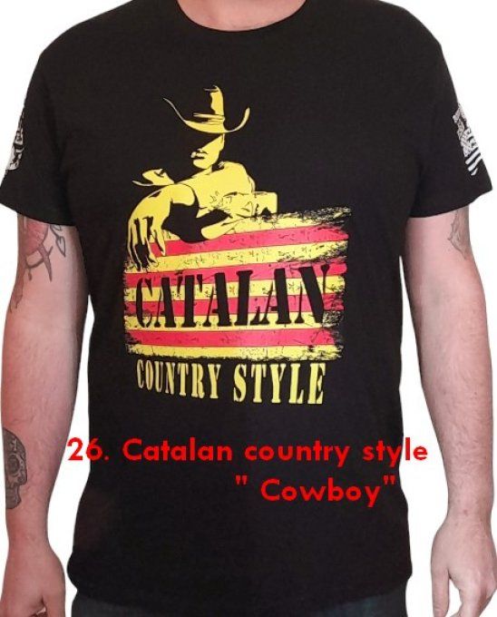 Tee - shirt -- " Catalan country style " -- H