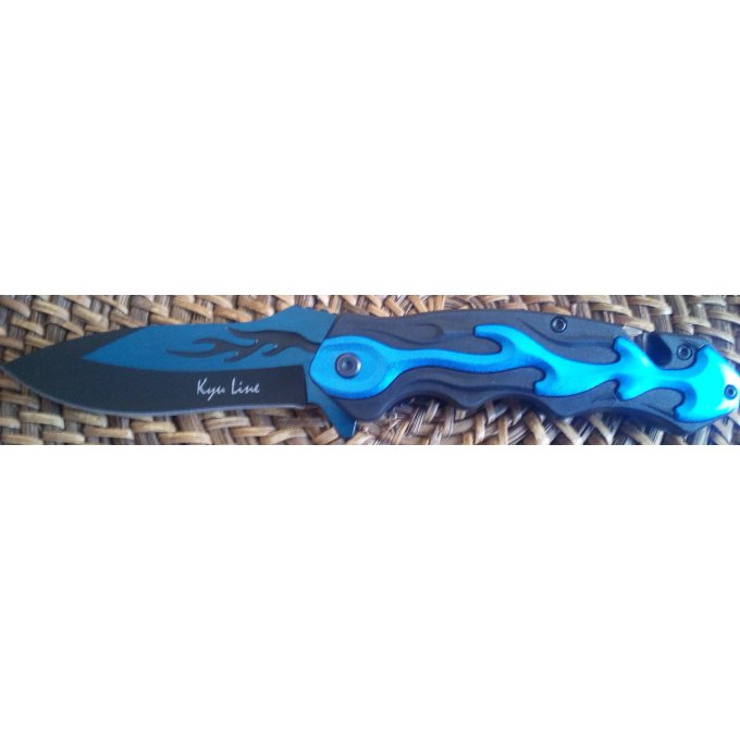 Couteau Bleu Roi / Noir