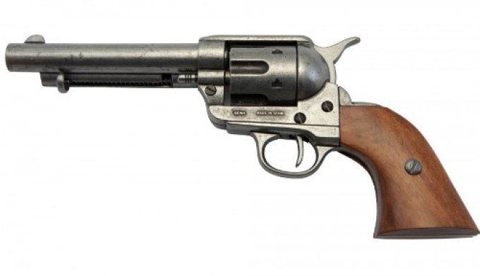 Pistolet gris mat