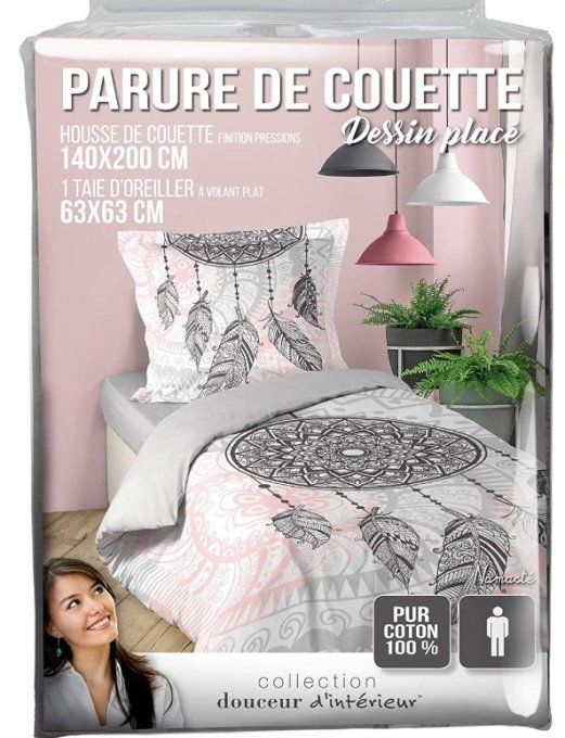 Parure de couette 1 pers. " NAMASTE "