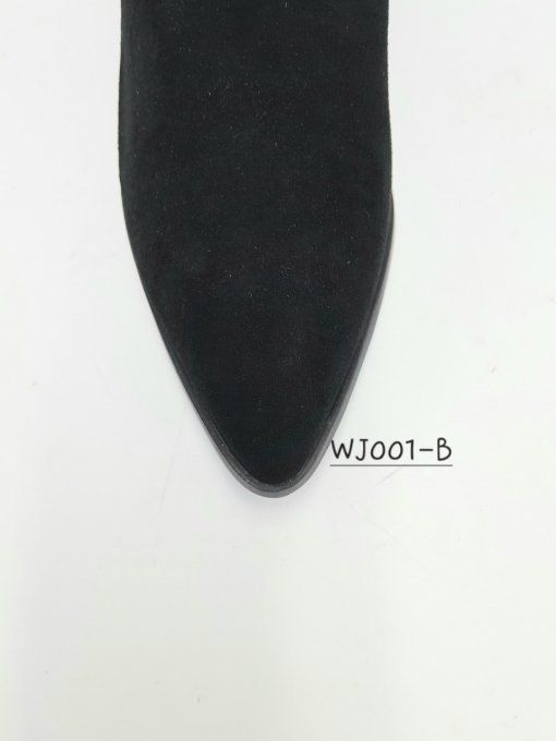 Bottine black strass
