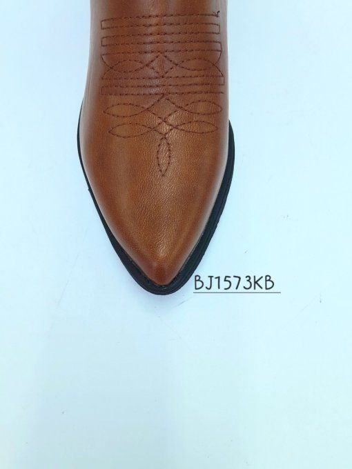 Botte haute camel