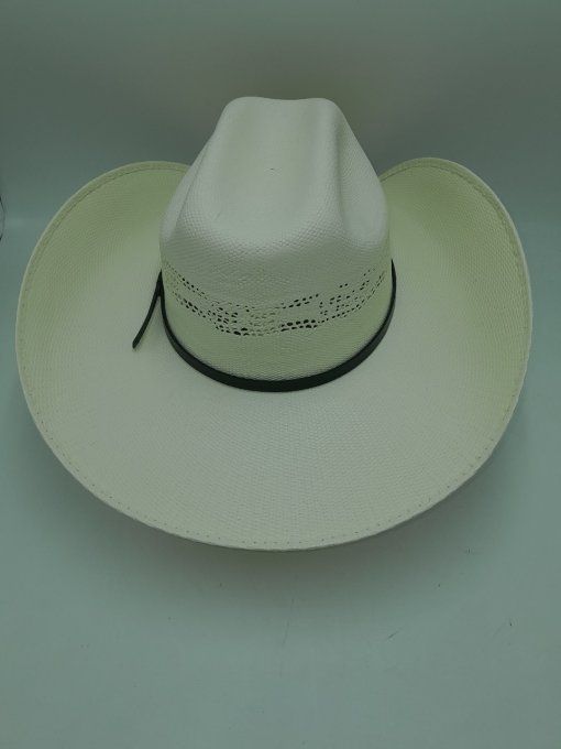 Chapeau blanc crème