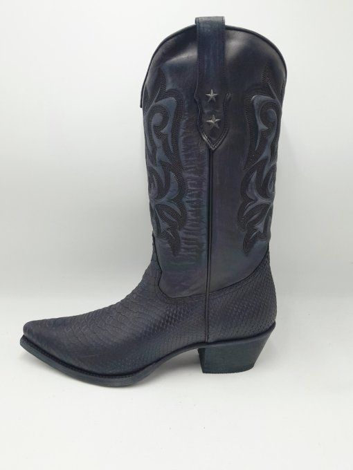 Botte Alabama black lavado