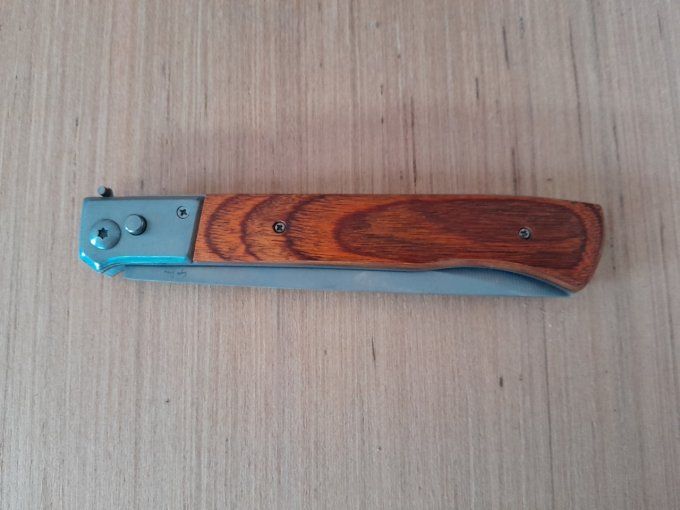 Couteau long bois