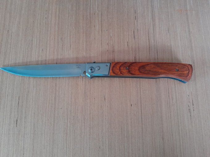Couteau long bois