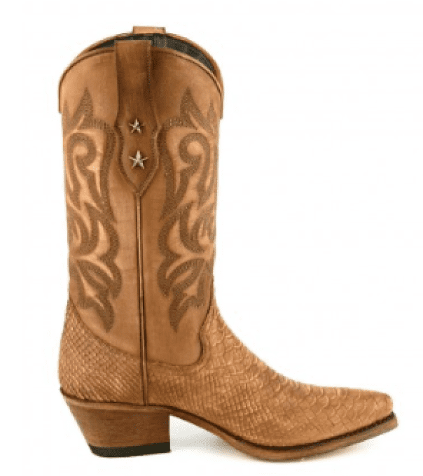 Bottes Alabama lavado cognac