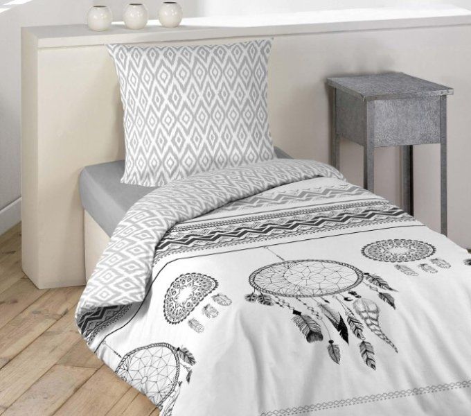Parure de couette 1 pers. " PLUMELLE "