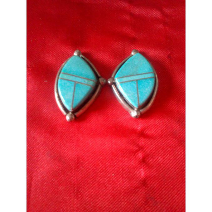 Boucle d'oreilles Turquoise