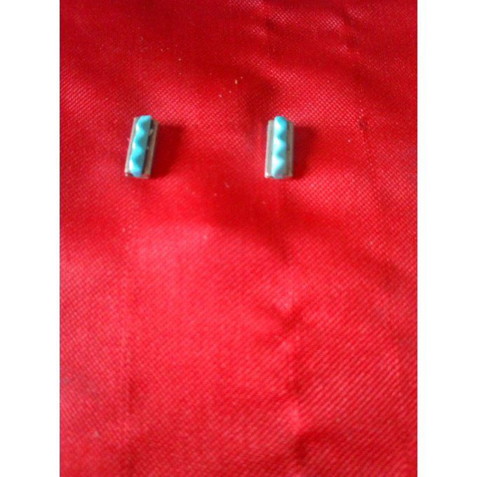 Boucle d'oreilles Rectangulaire