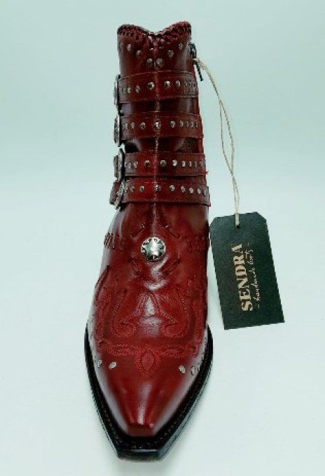 Rustic Brookling rouge (4 boucles)