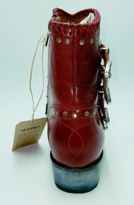 Rustic Brookling rouge (4 boucles)