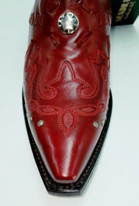 Rustic Brookling rouge (4 boucles)