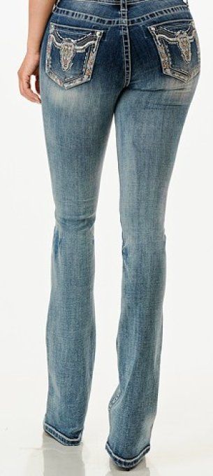 " Jeans Crâne "