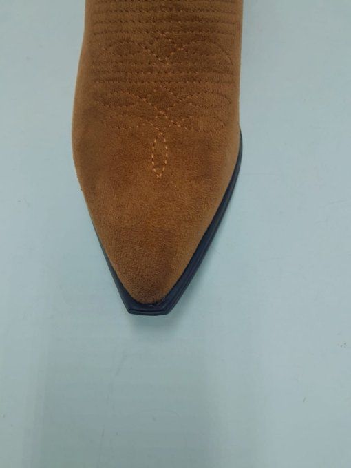 Bottines basse marron simple