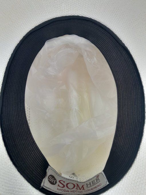 Chapeau catalan blanc