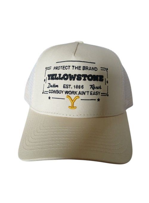 Casquette " Yellowstone beige