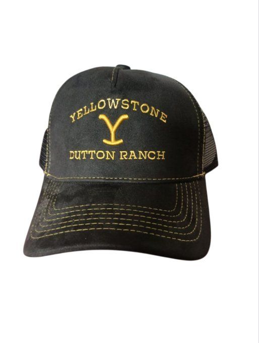 Casquette " Yellowstone Dutton Ranch noir
