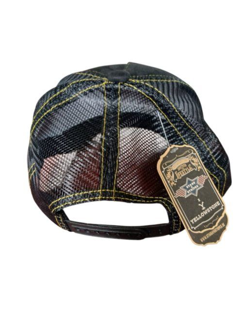 Casquette " Yellowstone Dutton Ranch noir