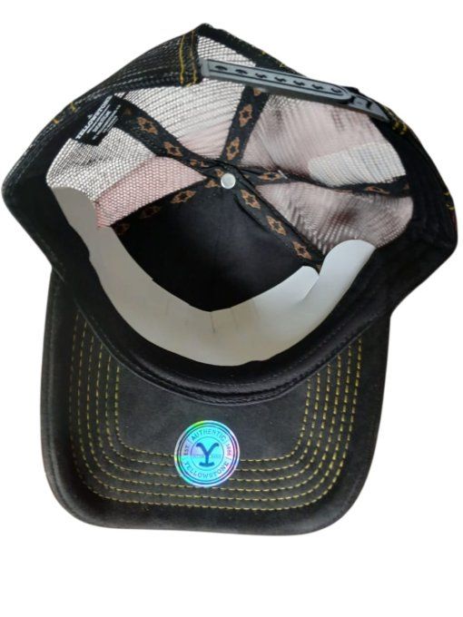 Casquette " Yellowstone Dutton Ranch noir