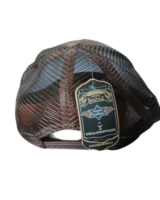 Casquette " Dutton Ranch Yellowstone marron foncé