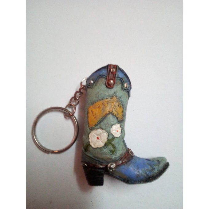 Porte clé  bleu