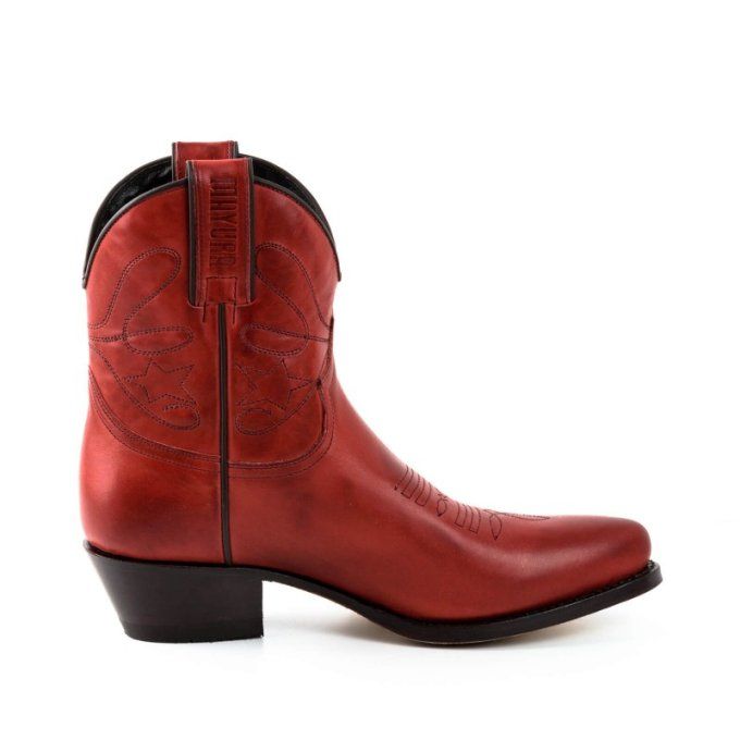 Boots cuir stb rojo