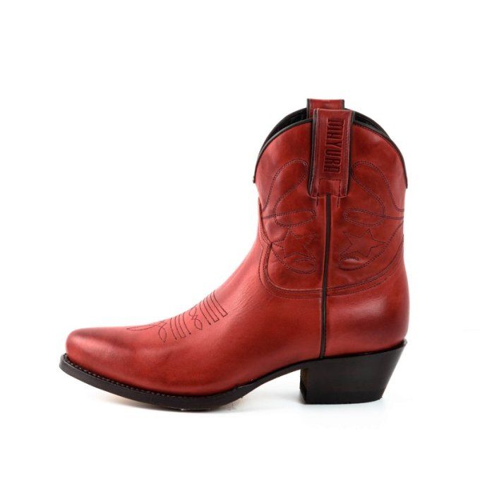 Boots cuir stb rojo