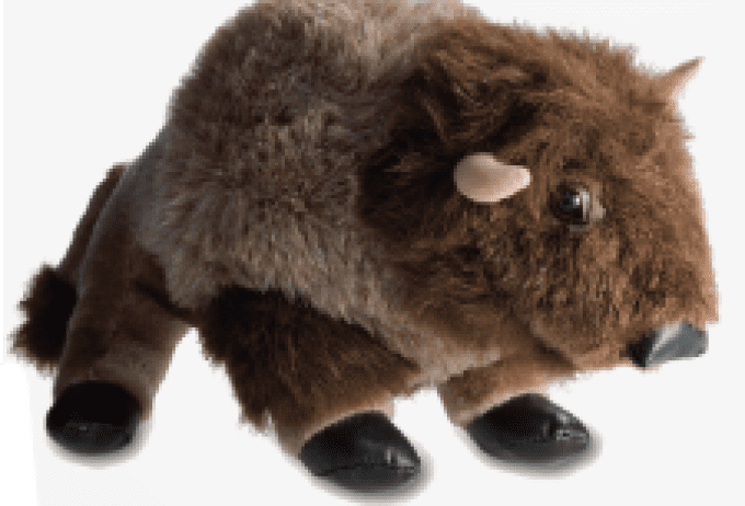 Peluche bison GM