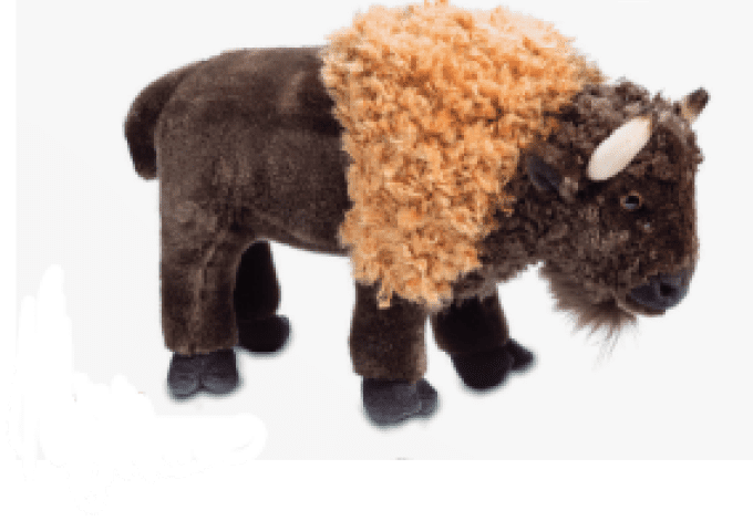 Peluche bison americain GM