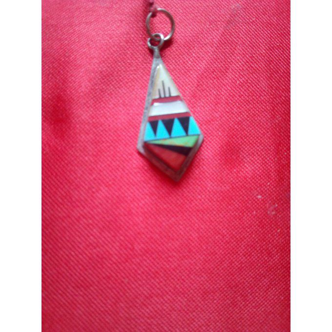 Pendentif multi pierres