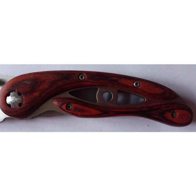 Coffret couteau oeil bois