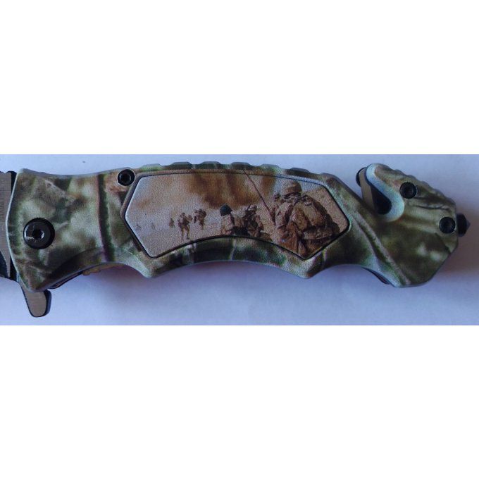 Couteau camo soldats