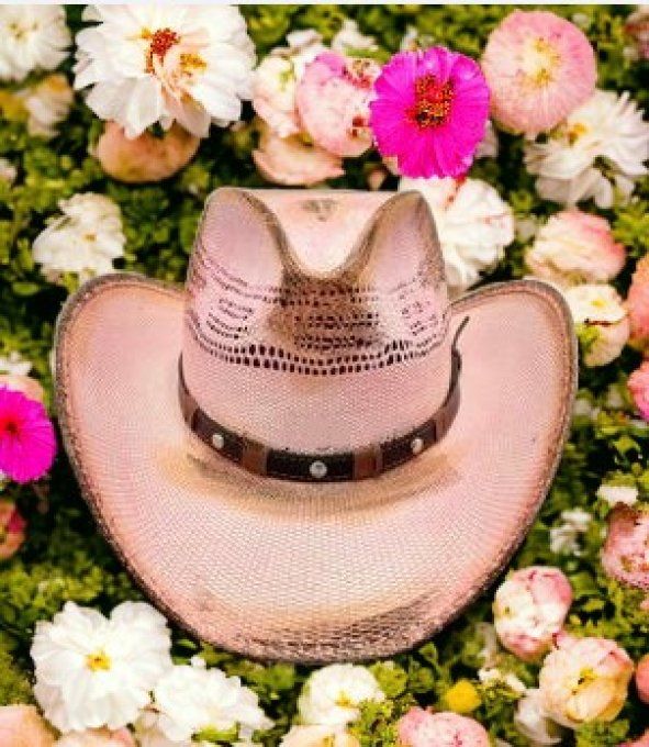 Chapeau "Rose sable"