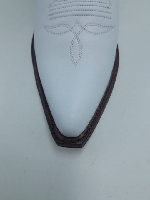 X Blanco franges