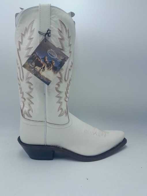 Botte blanc flemme