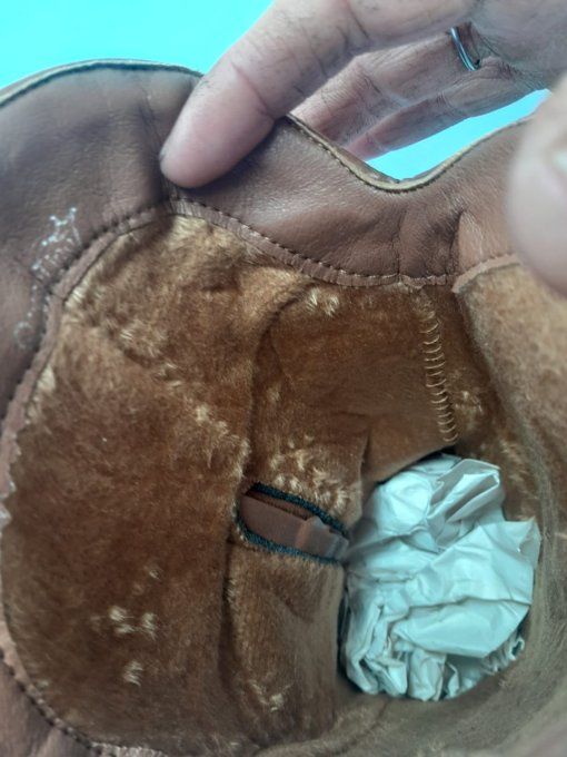 Botte haute camel