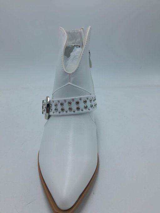 Bottine blanche