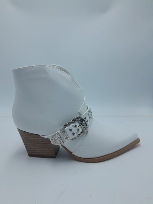 Bottine blanche