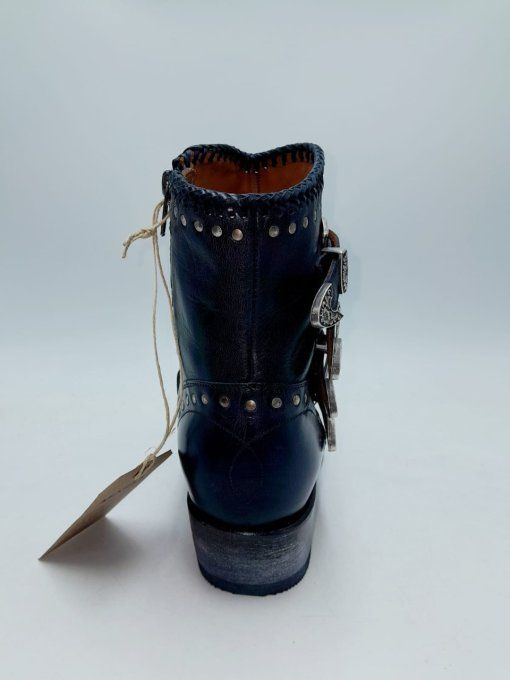 Rustic Tila noir (4 boucles)