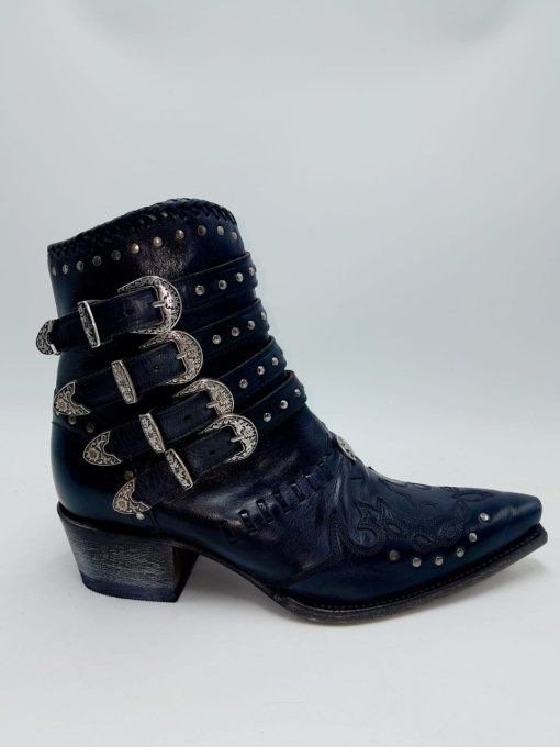 Rustic Tila noir (4 boucles)