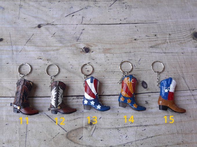 Porte clé botte