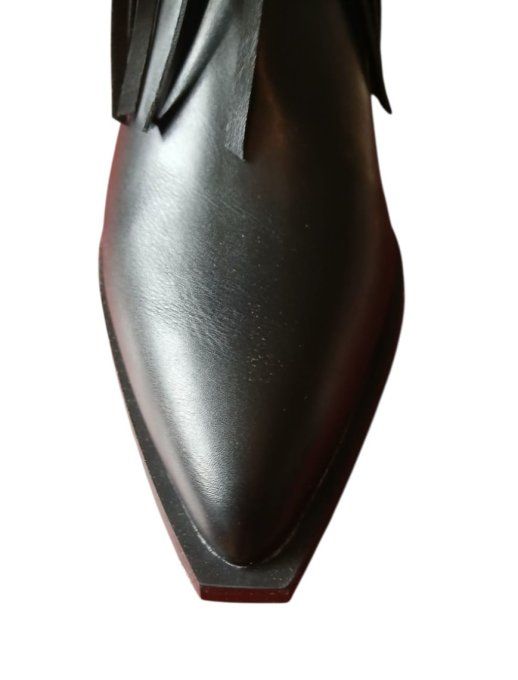 Bottine à franges noir