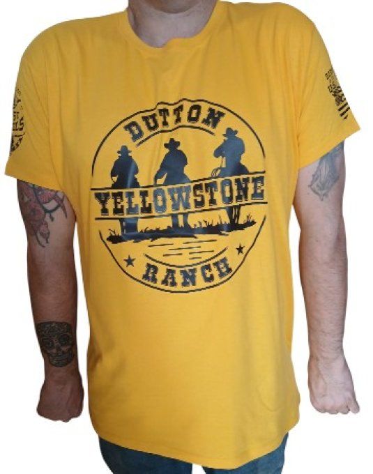 Tee - Shirt "--Yellowstone Dutton Cowboys 