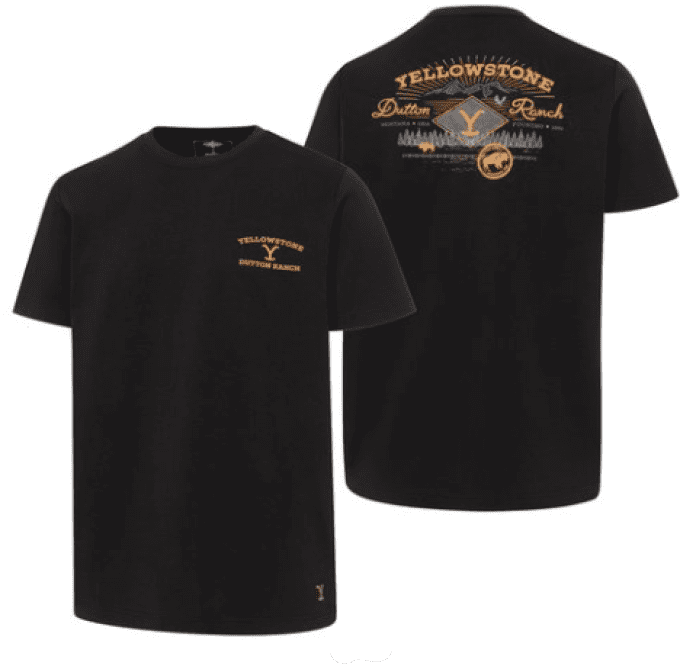 Tee - shirt "Yellowstone -Dutton ranch-"