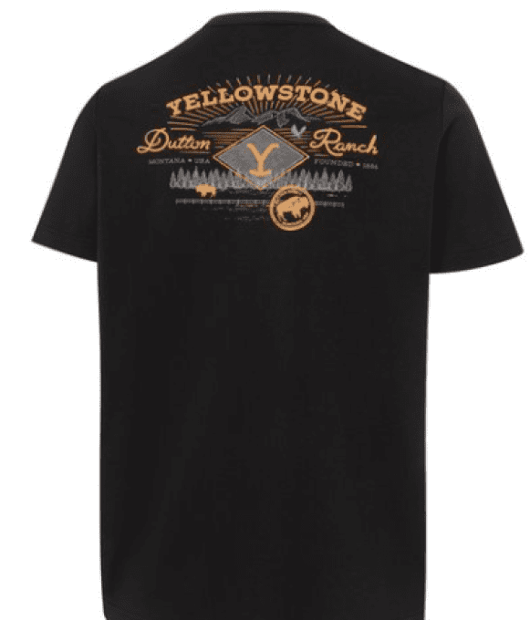 Tee - shirt "Yellowstone -Dutton ranch-"