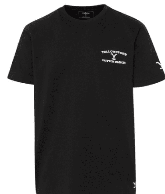 Tee-shirt "Yellowstone -So wild so angry black-"