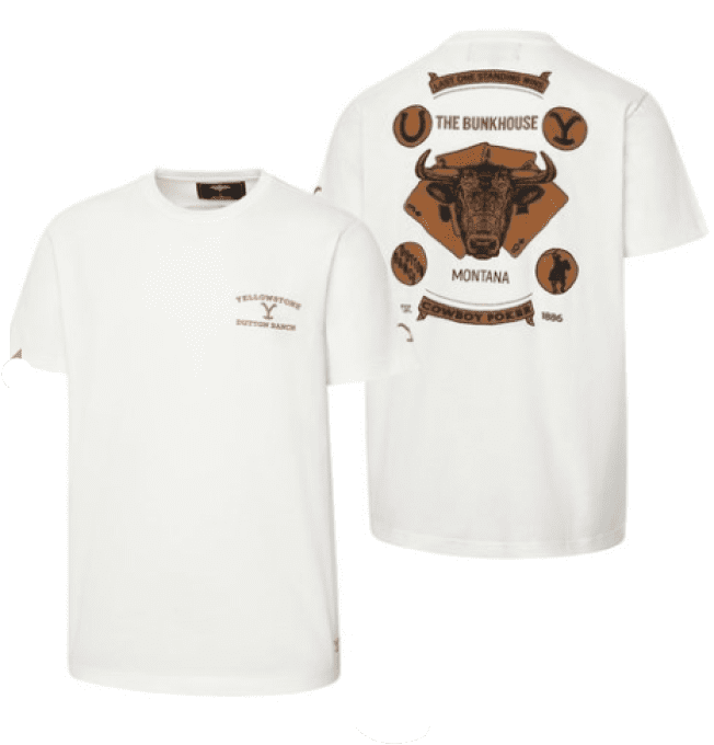 Tee-shirt "Yellowstone -The bunkhouse- "